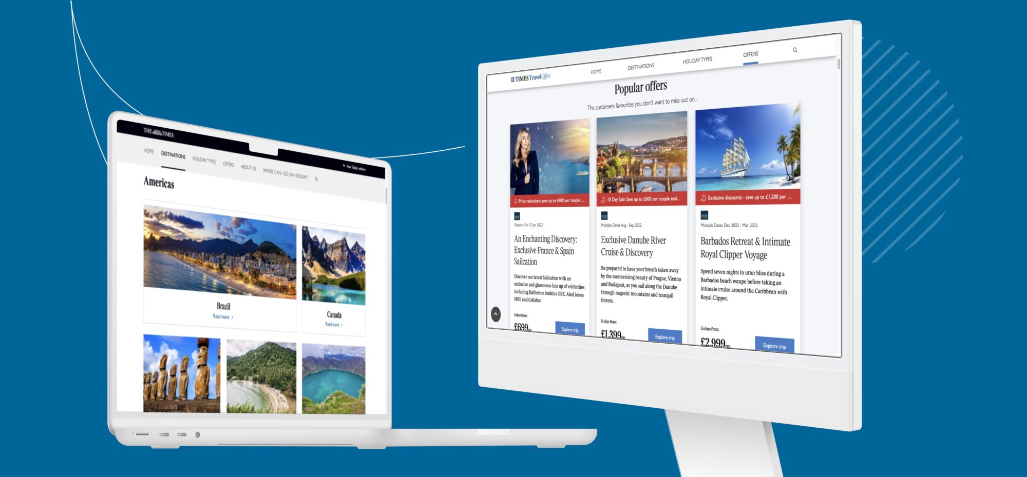 Times Travel web platform