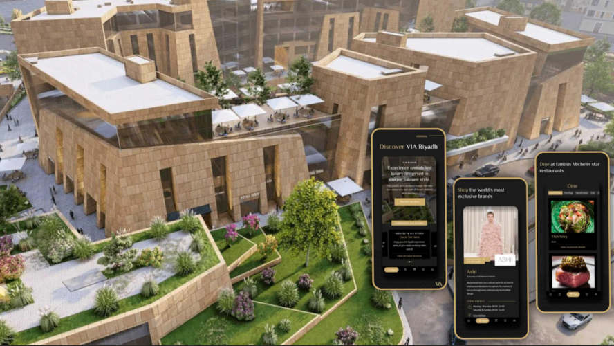 VIA Riyadh website and mobile application