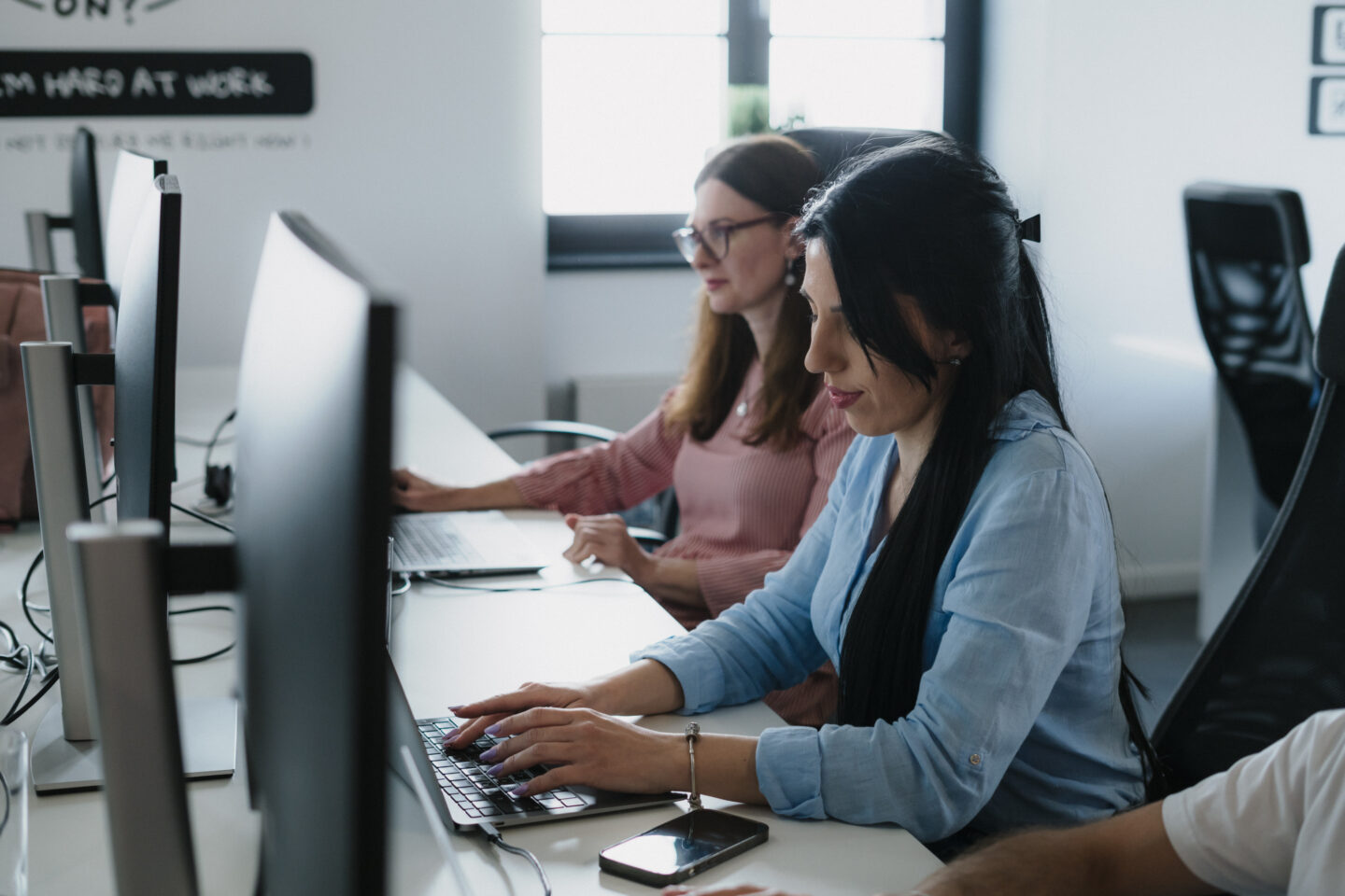 Image showing Q's software testing team 