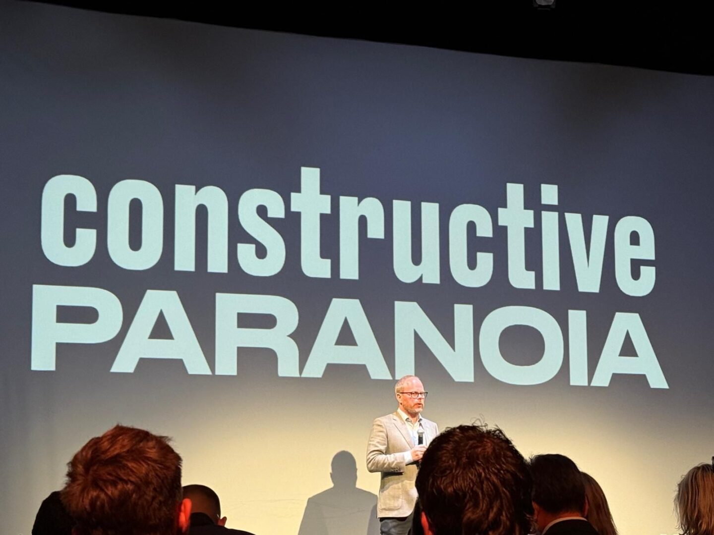 Constructive paranoia as the new mindset, presented at the INMA World Congress