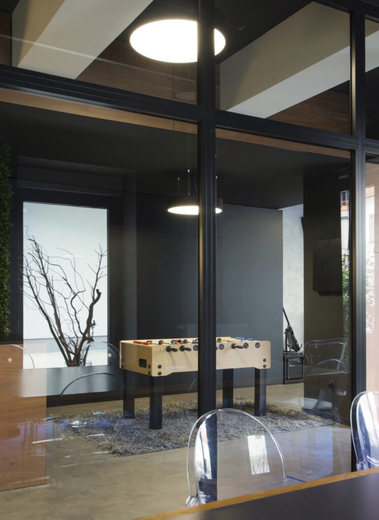 Image showing Q office ground floor with a foosball table.