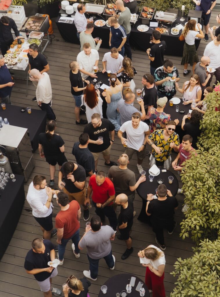 Summer BBQ party at Q office.